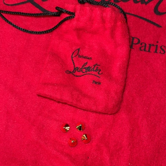 Louboutin Dust bag w/ extra studs - Picture 1 of 4